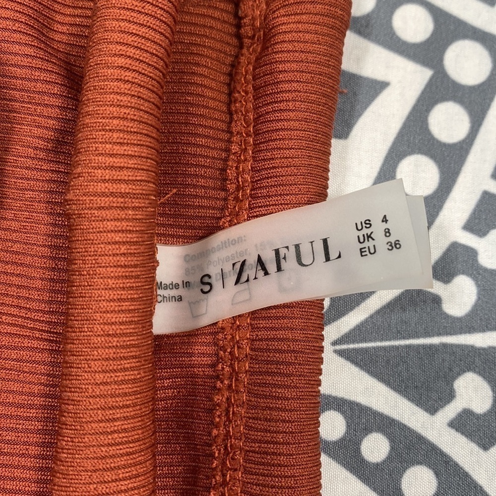 NWT Zaful rust brown 2 Pc bikini - Picture 10 of 12
